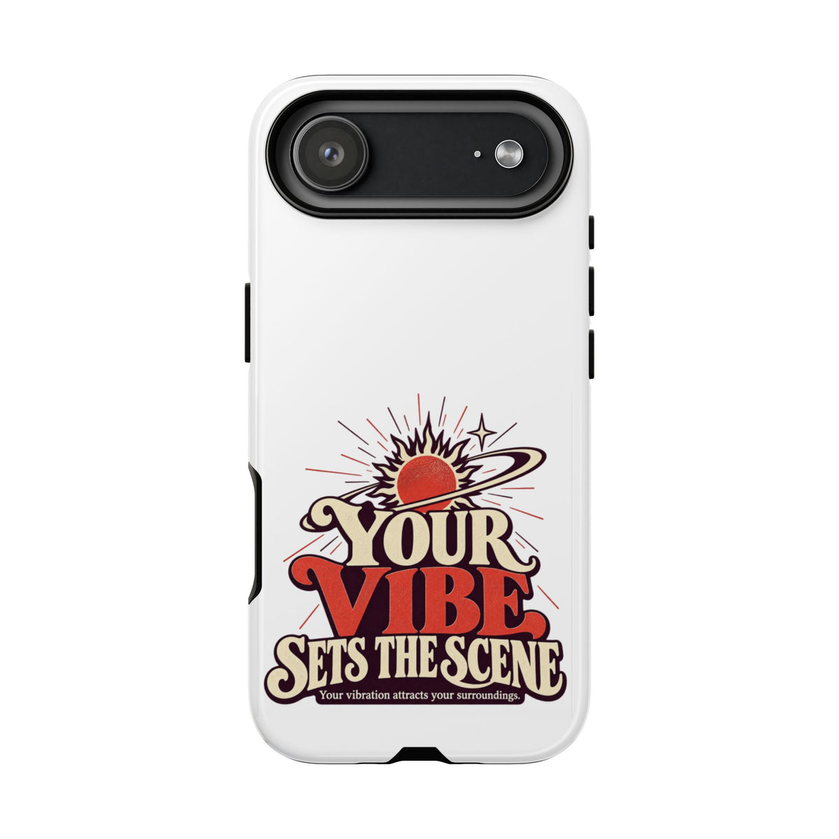 Inspirational Butterfly Phone Case – "How You Think About Yourself Is What You Attract"