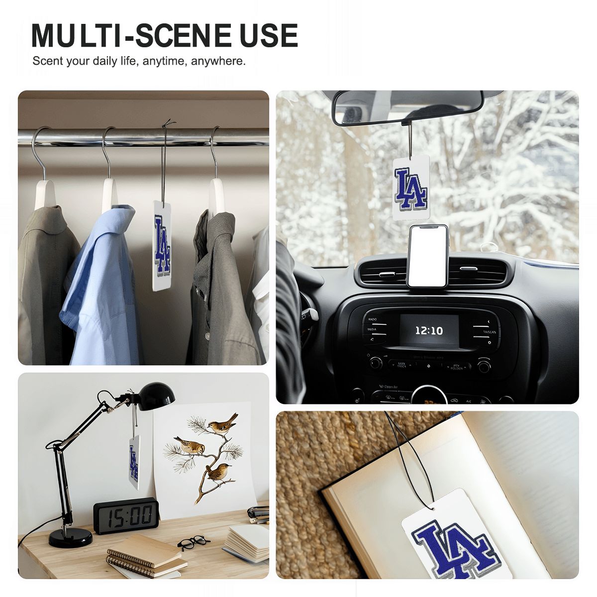 Rectangle Car Air Freshener Card (1pc)