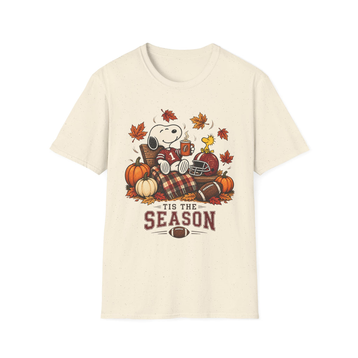 Snoopy 'Tis The Season Football Fall T-Shirt