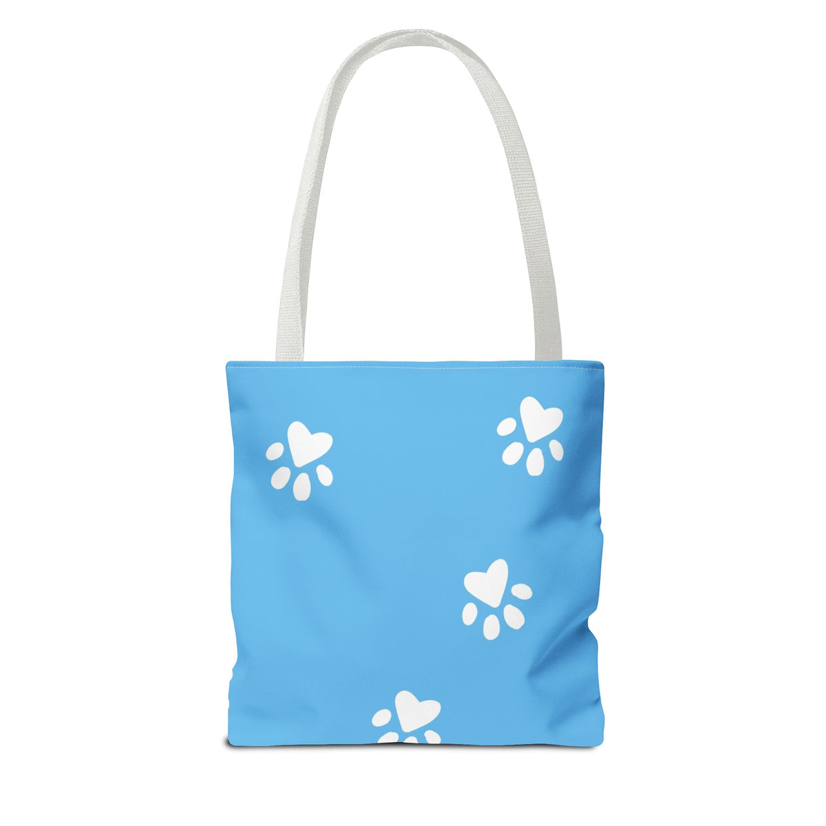 Dog Lovers Tote Bag — "Best Friends" Cute Paw Print Pet Tote
