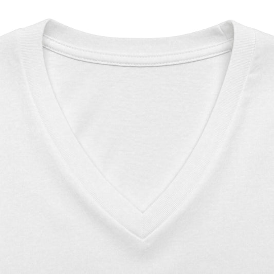 80's Made Me V-Neck Tee — Retro 1980s Graphic Women's Shirt