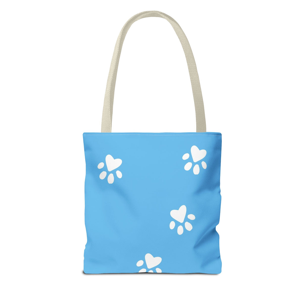 Dog Lovers Tote Bag — "Best Friends" Cute Paw Print Pet Tote