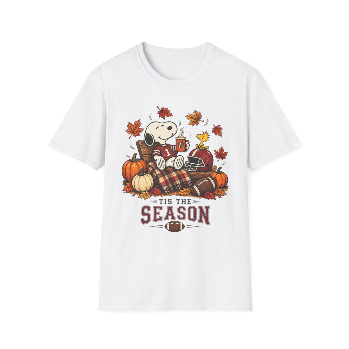 Snoopy 'Tis The Season Football Fall T-Shirt