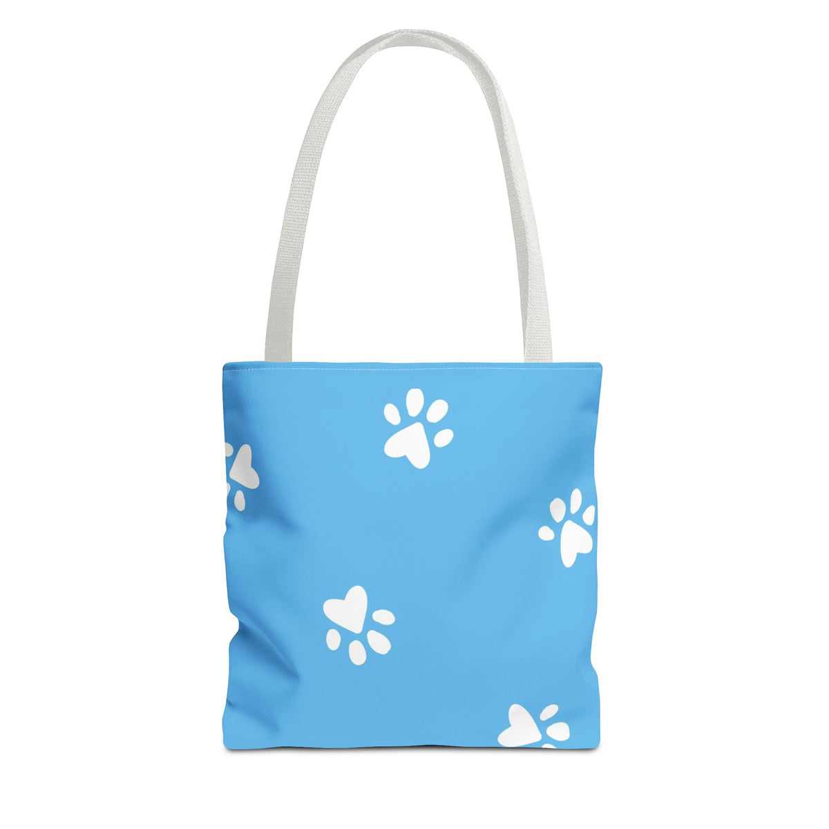 Dog Lovers Tote Bag — "Best Friends" Cute Paw Print Pet Tote