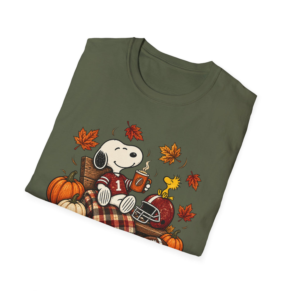 Snoopy 'Tis The Season Football Fall T-Shirt