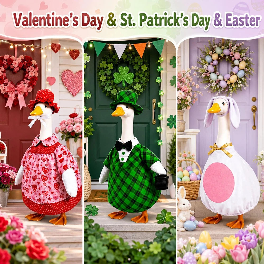 Seasonal Porch Goose Outfit Set