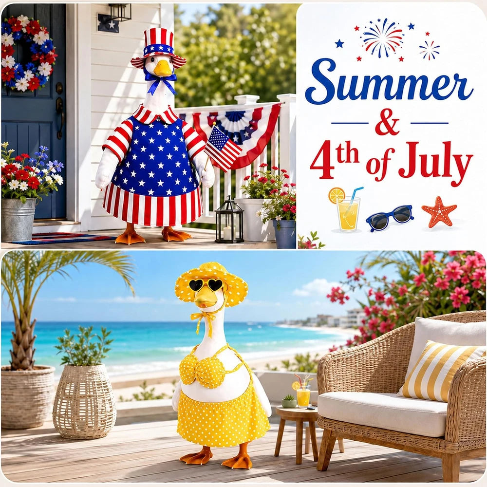 Seasonal Porch Goose Outfit Set