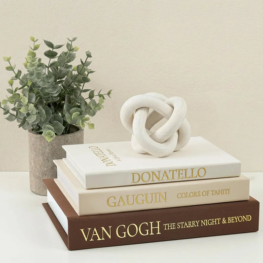 Vintage Linen Decorative Book Box Set