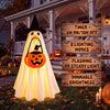 Hodola Halloween Lighted Porch Goose Outfit