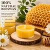 Pure Beeswax Tea Light Candles