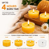 Pure Beeswax Tea Light Candles