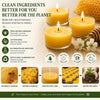 Pure Beeswax Tea Light Candles