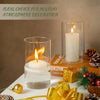 Clear Glass Cylinder Vase Set