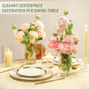Clear Glass Cylinder Vase Set
