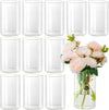 Clear Glass Cylinder Vase Set