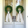 Canvas Wreath Sash