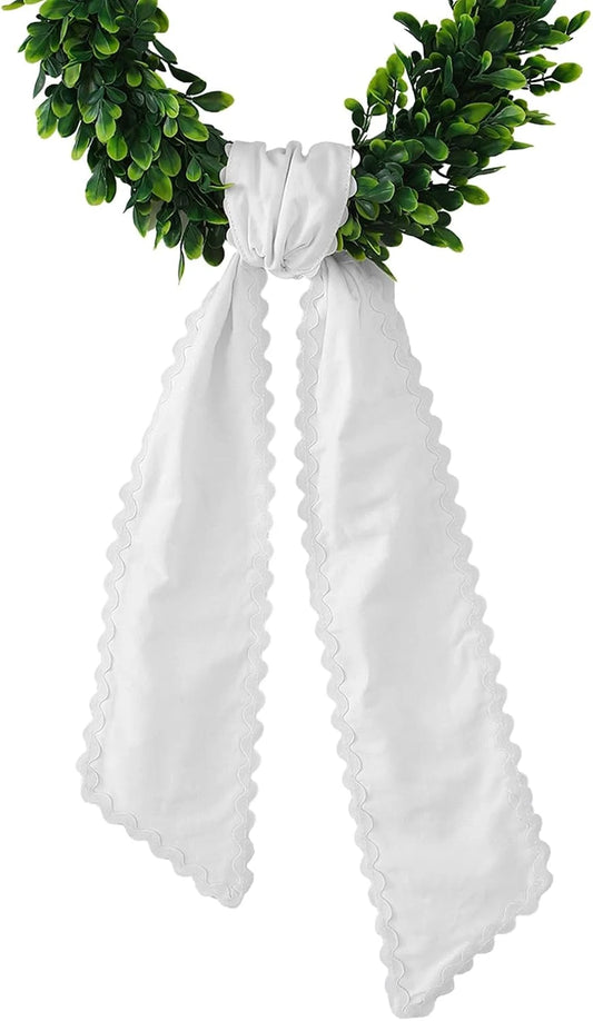 Canvas Wreath Sash