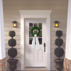 Canvas Wreath Sash