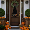 Halloween Pumpkin Wreath Sash