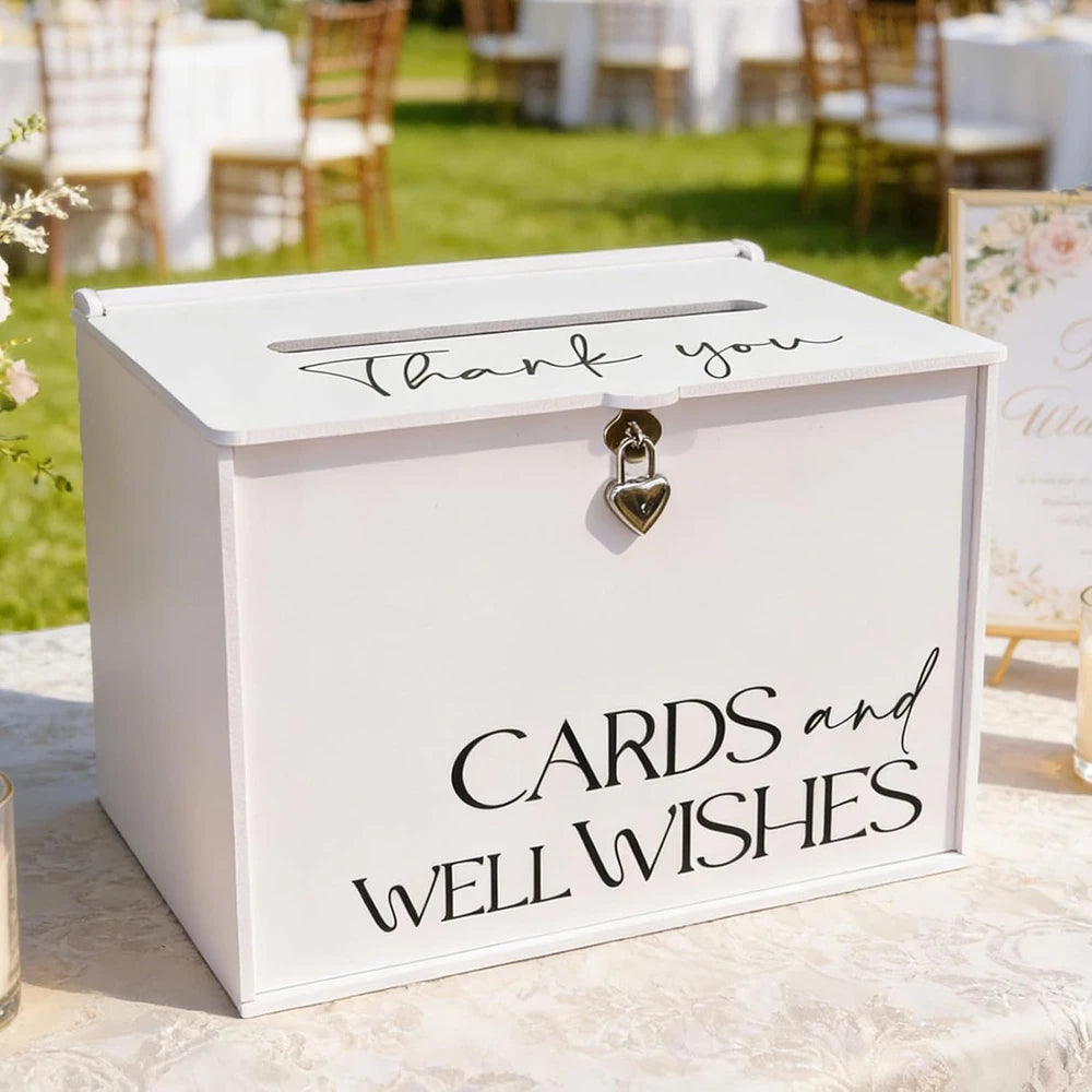 Valband Extra Large Wedding Card Box
