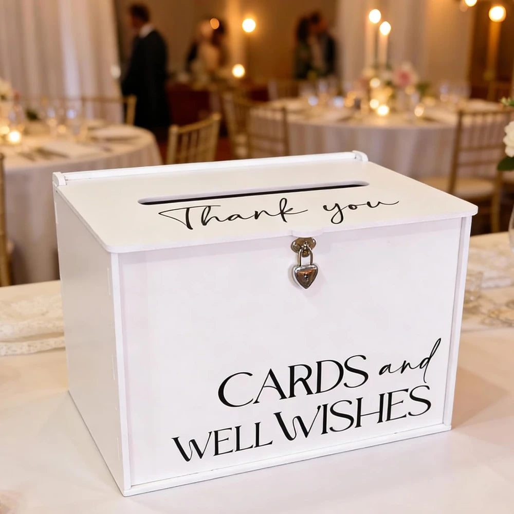 Valband Extra Large Wedding Card Box