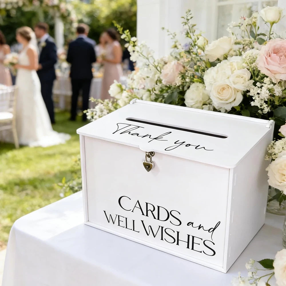 Valband Extra Large Wedding Card Box