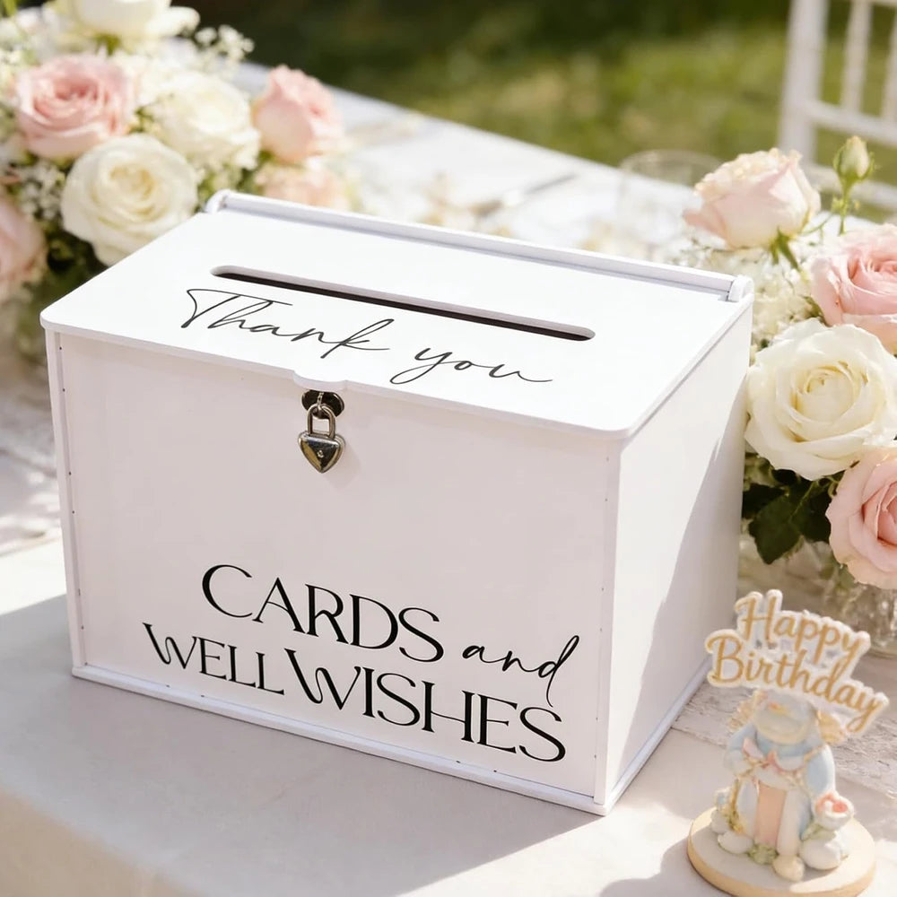Valband Extra Large Wedding Card Box