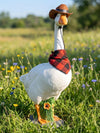 Adjustable Outdoor Porch Goose Statue