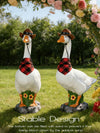 Adjustable Outdoor Porch Goose Statue