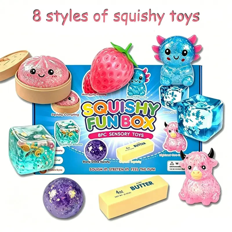 Malt Sugar Fidget Squishy Set