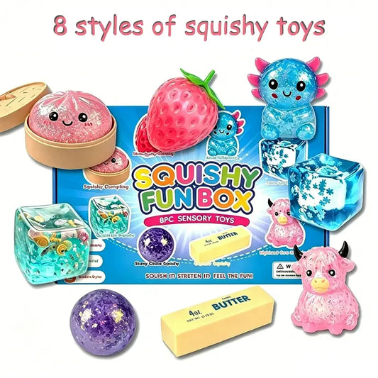 Malt Sugar Fidget Squishy Set