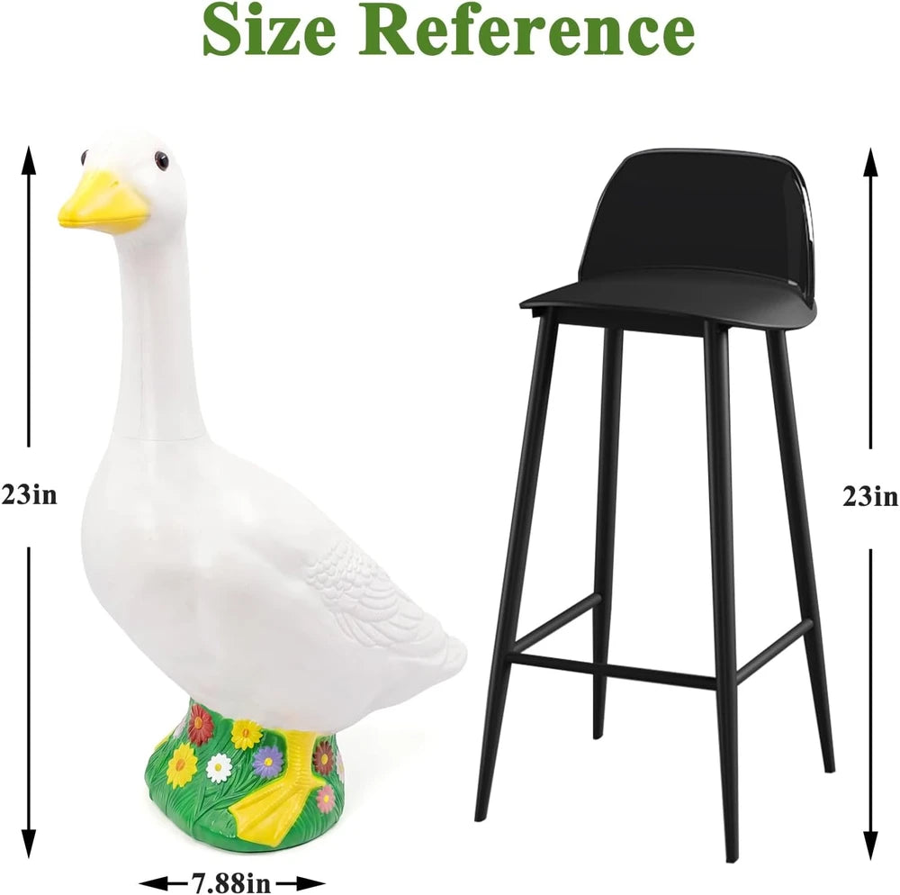 Large Wearable Porch Goose Statue