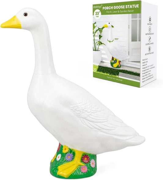 Large Wearable Porch Goose Statue