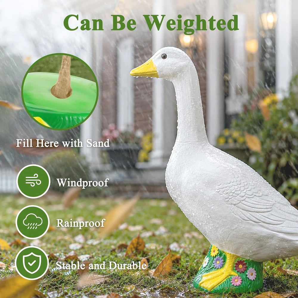 Large Wearable Porch Goose Statue