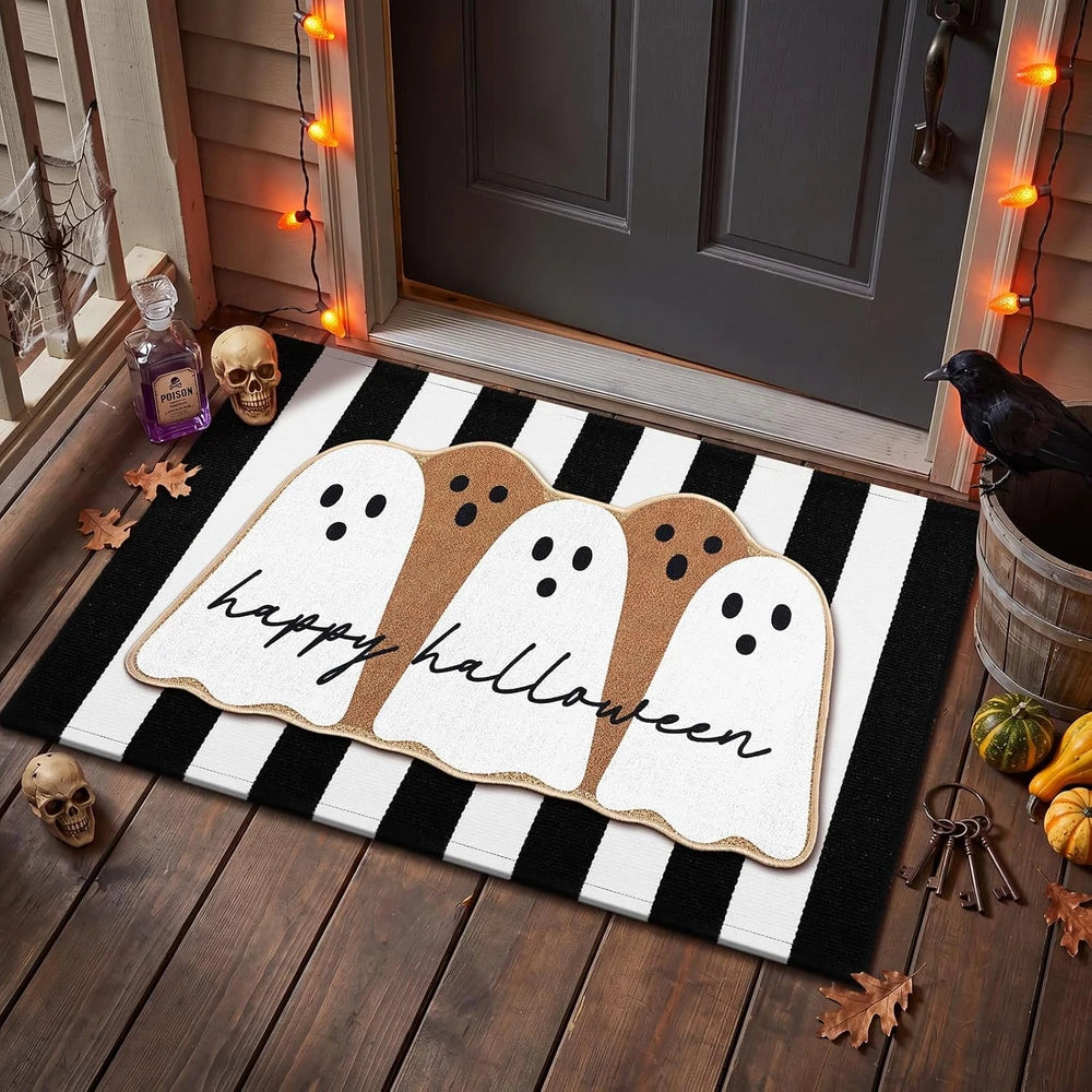 Tinideya Ghost Layered Front Door Mat