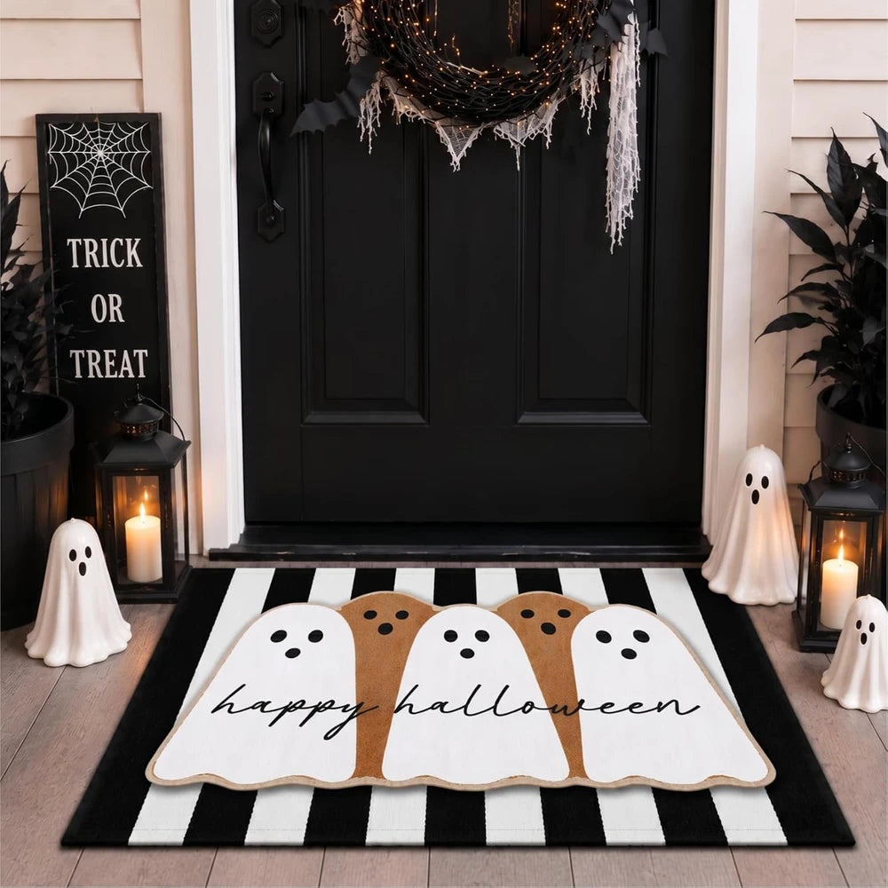Tinideya Ghost Layered Front Door Mat