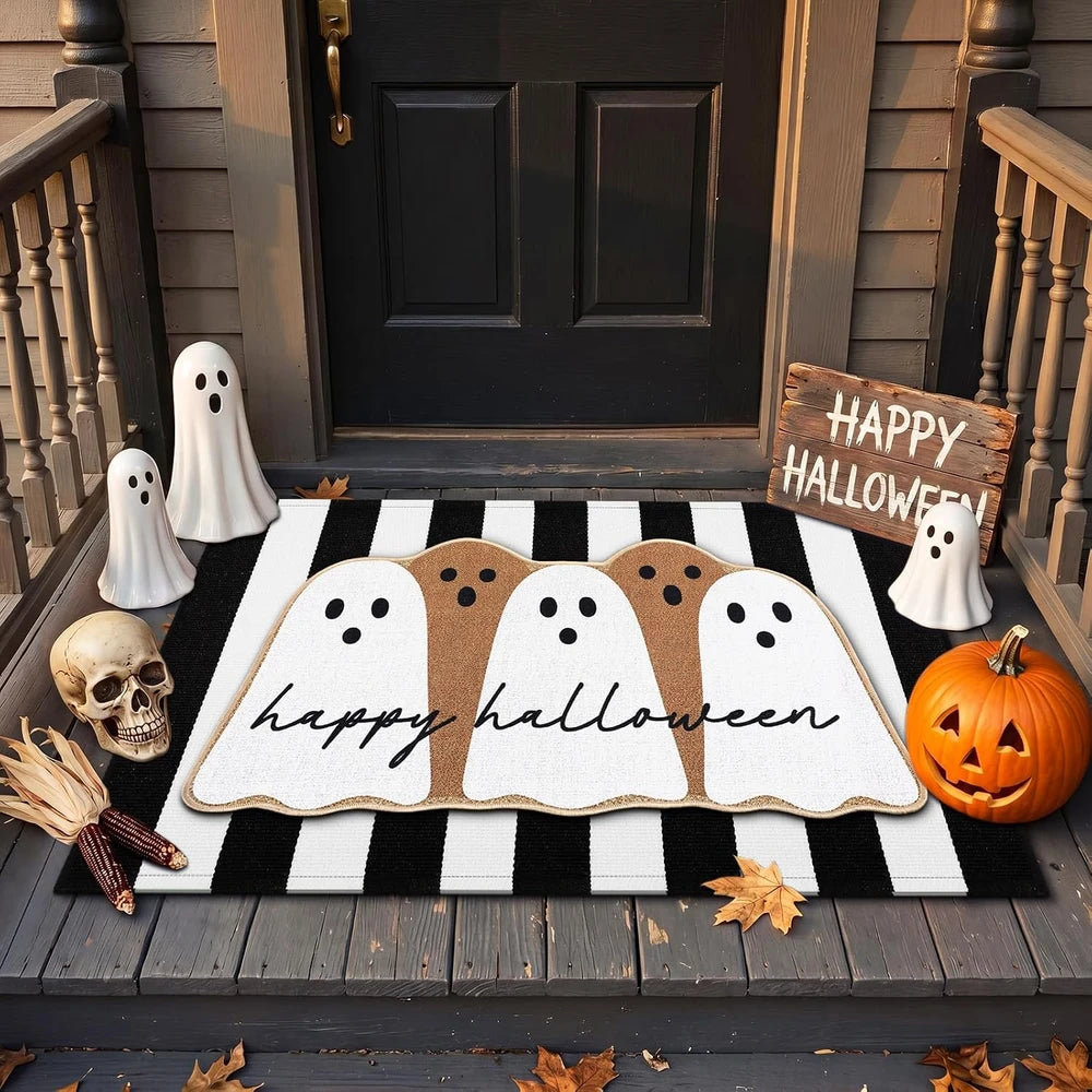 Tinideya Ghost Layered Front Door Mat
