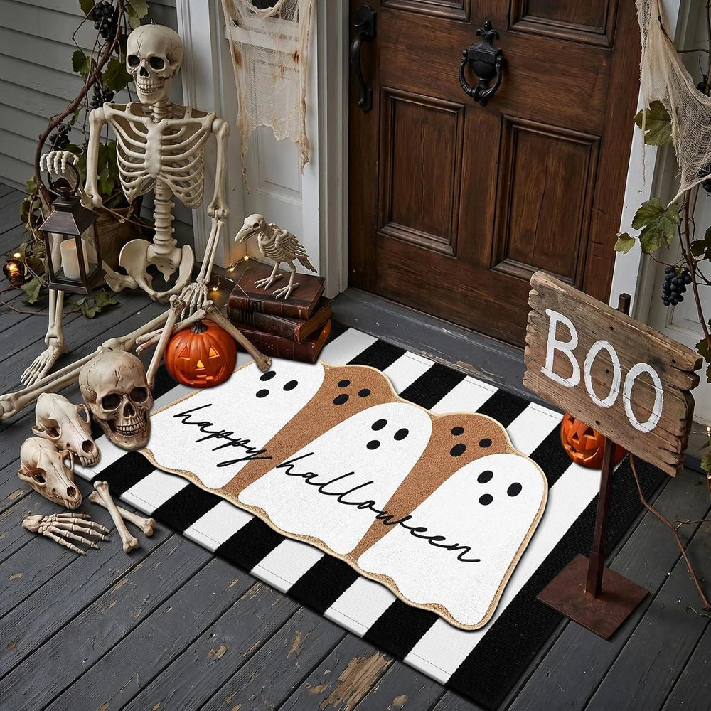 Tinideya Ghost Layered Front Door Mat
