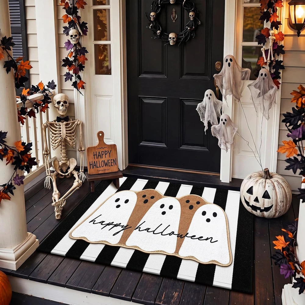 Tinideya Ghost Layered Front Door Mat