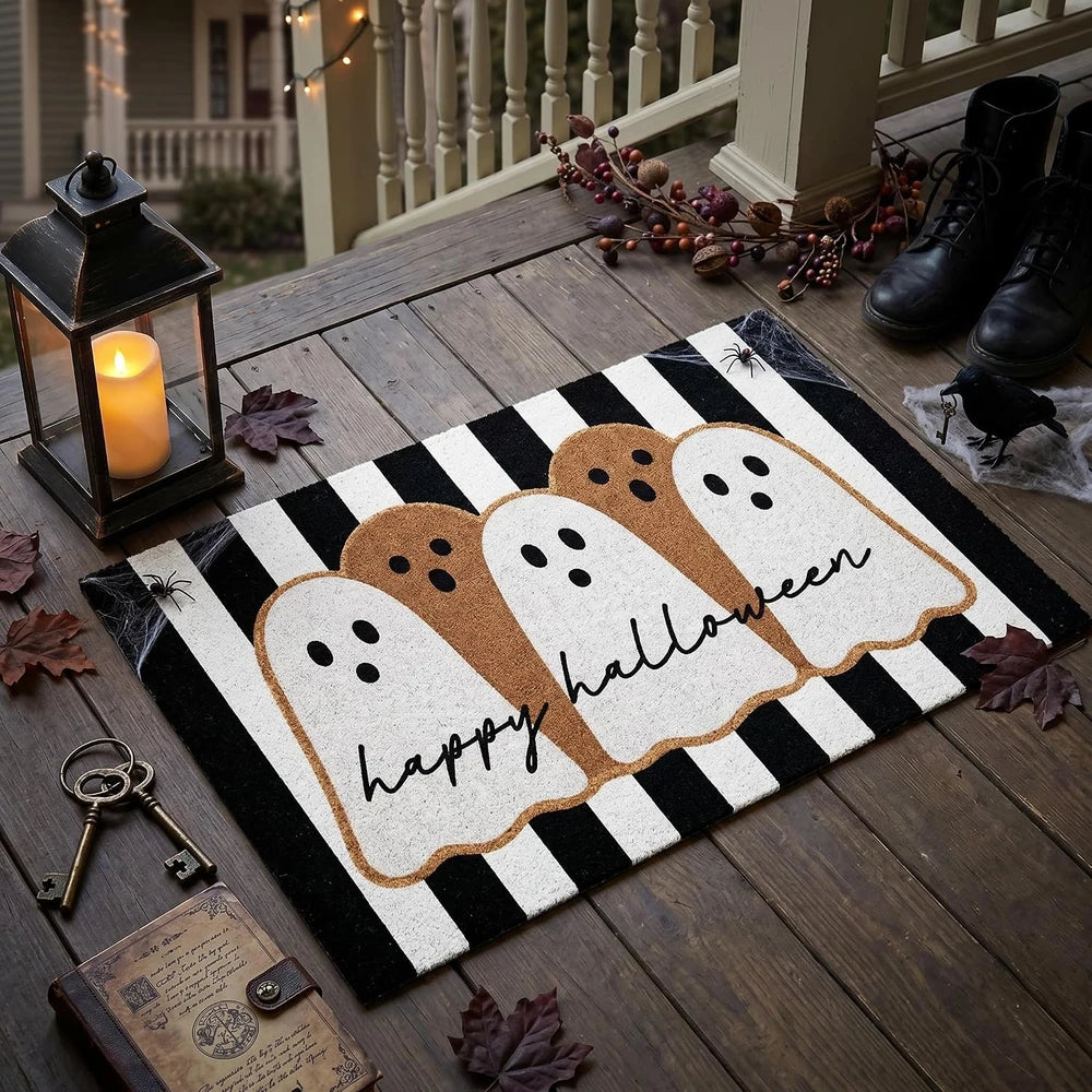 Tinideya Ghost Layered Front Door Mat
