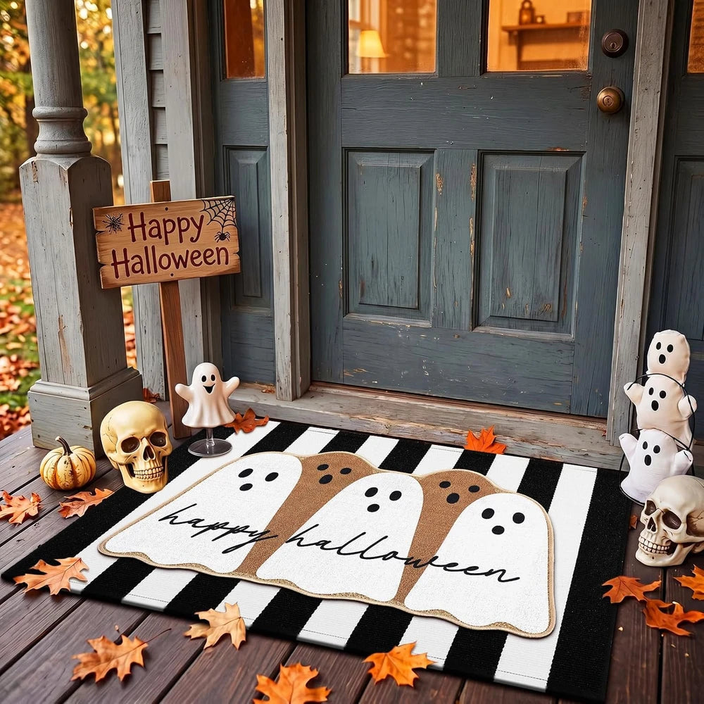Tinideya Ghost Layered Front Door Mat