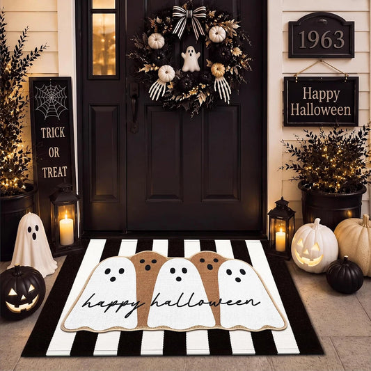 Tinideya Ghost Layered Front Door Mat