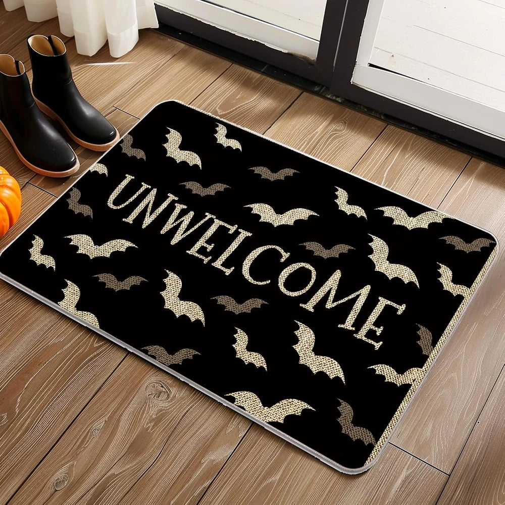 Halloween Unwelcome Door Mat