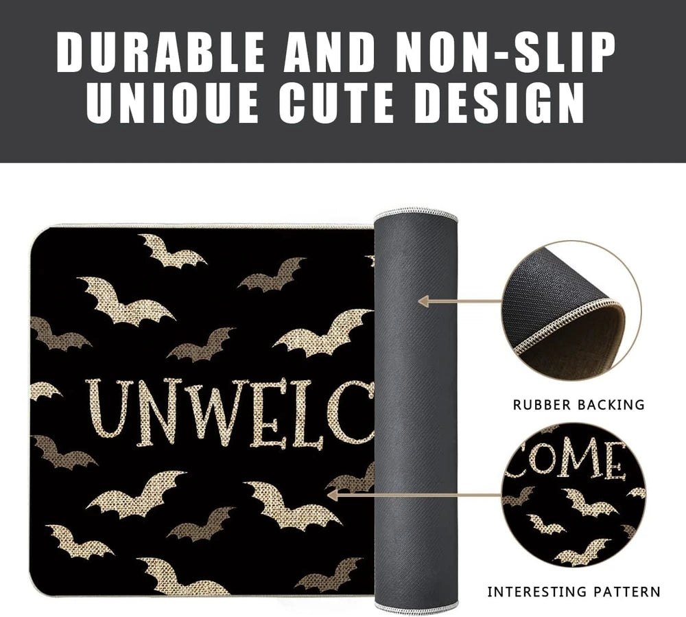 Halloween Unwelcome Door Mat