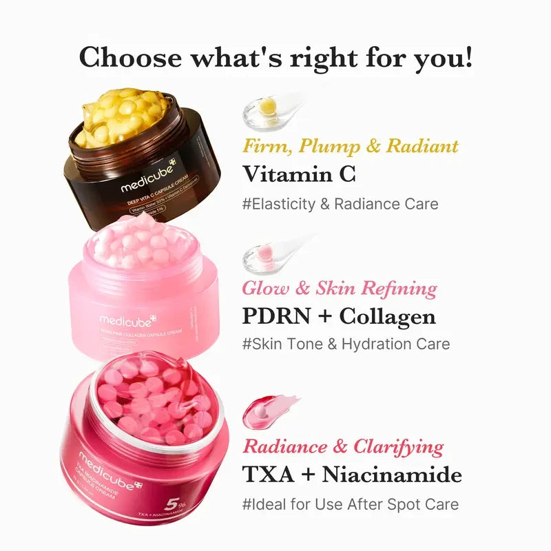 Medicube Mix and Match Boba Cream Set