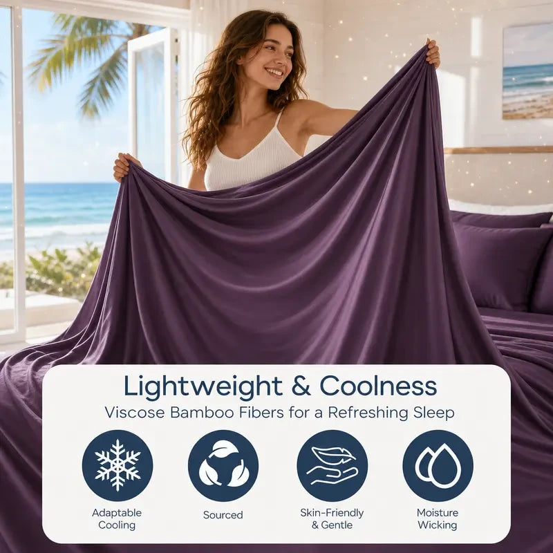 Cooling Bamboo Sheet Set