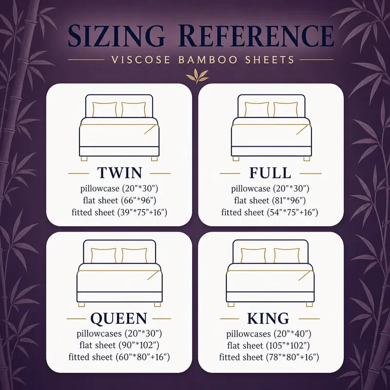 Cooling Bamboo Sheet Set