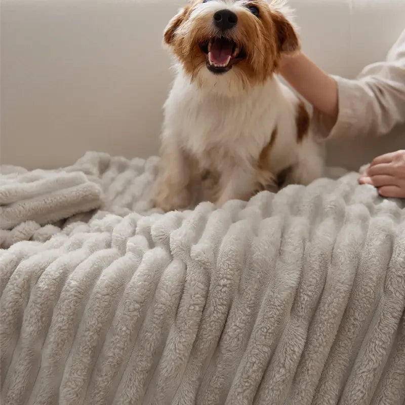 Bedsure Corduroy Fleece Blanket