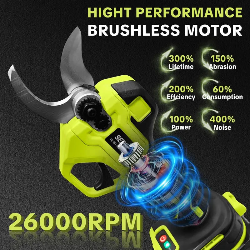 SEESE Electric Cordless Pruning Shears