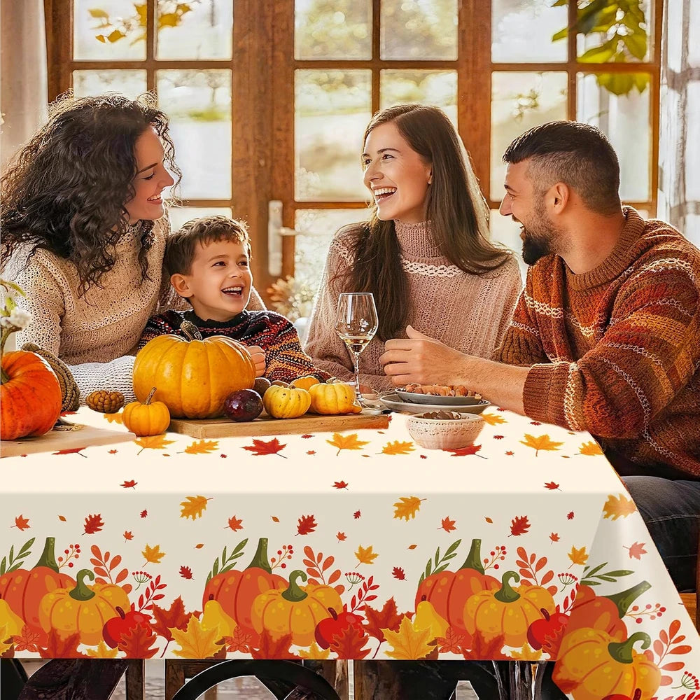 Thanksgiving Disposable Tablecloth